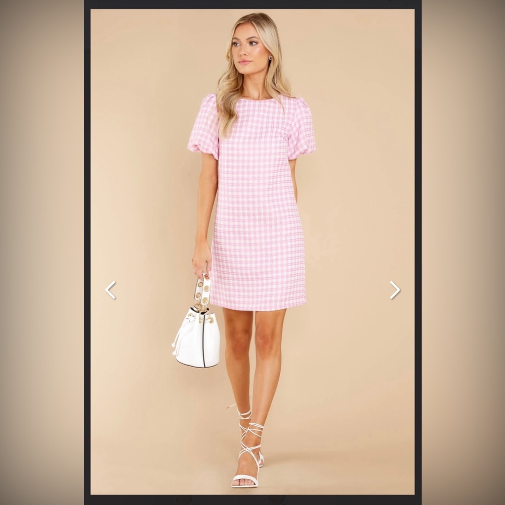 NWT Red Dress Boutique | Aura All The Sweetness Hot Pink Tweed Dress